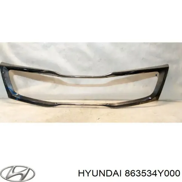 Накладка (рамка) решетки радиатора 863534Y000 Hyundai/Kia