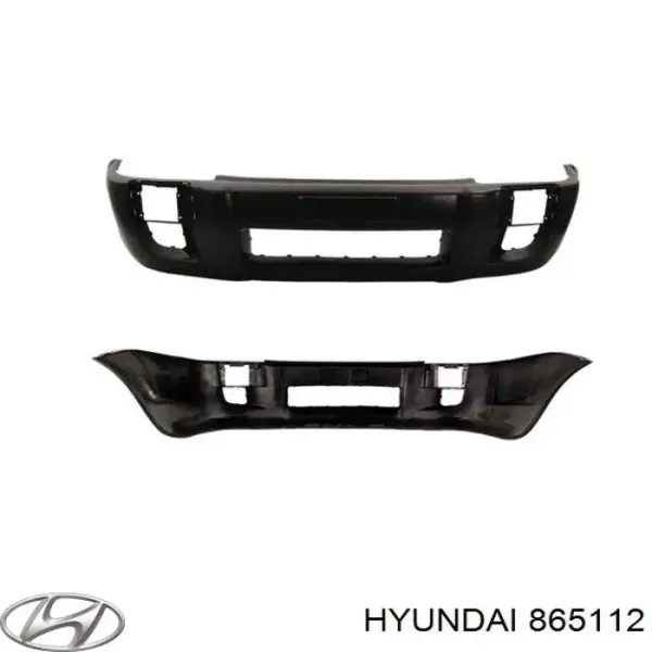 Передний бампер 865112 Hyundai/Kia