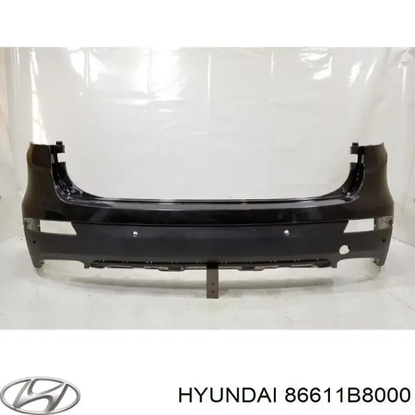 Верхняя часть заднего бампера 86611B8000 Hyundai/Kia