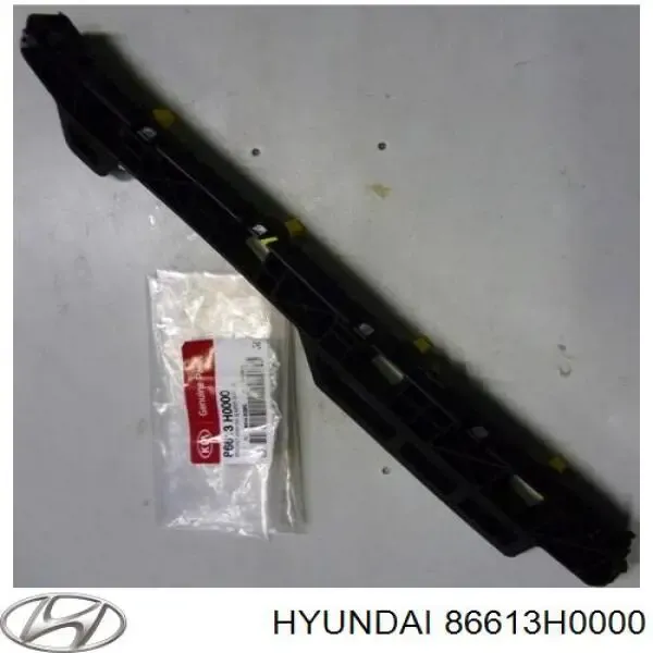 Кронштейн бампера заднего левый 86613H0000 Hyundai/Kia