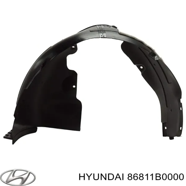 Подкрылок передний левый 86811B0000 Hyundai/Kia