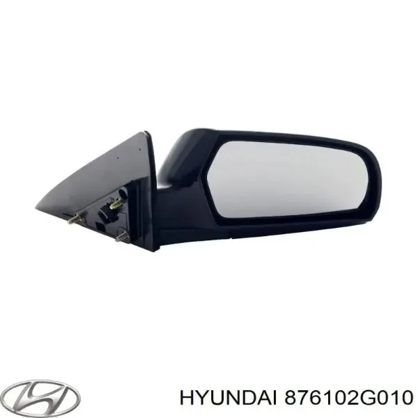 Левое боковое зеркало 876102G010 Hyundai/Kia