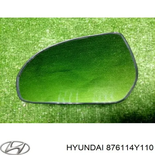 Стекло левого зеркала заднего вида 876114Y110 Hyundai/Kia