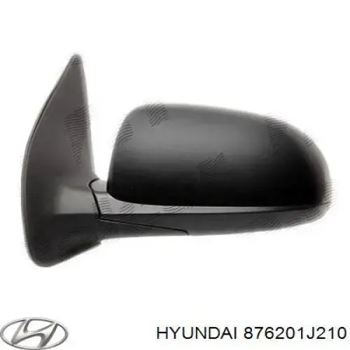 Правое зеркало 876201J210 Hyundai/Kia