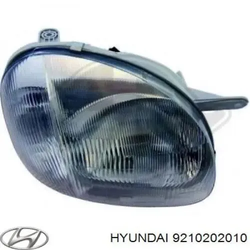 Правая фара 9210202010 Hyundai/Kia
