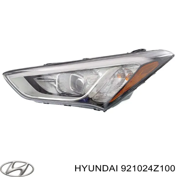 Правая фара 921024Z100 Hyundai/Kia