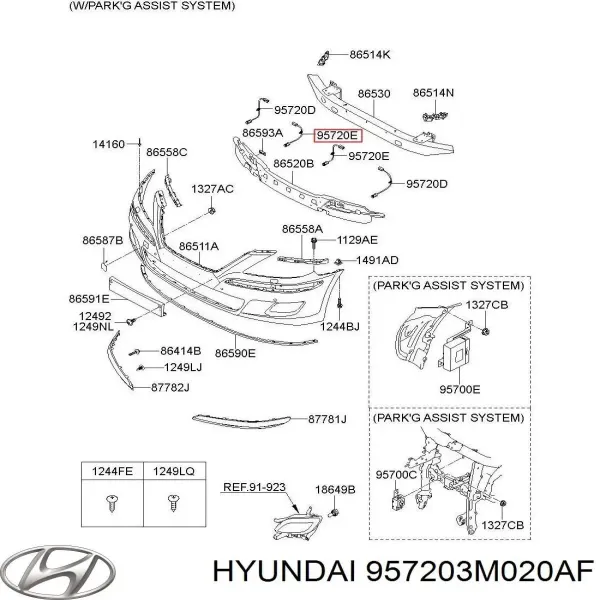  957203M020AF Hyundai/Kia