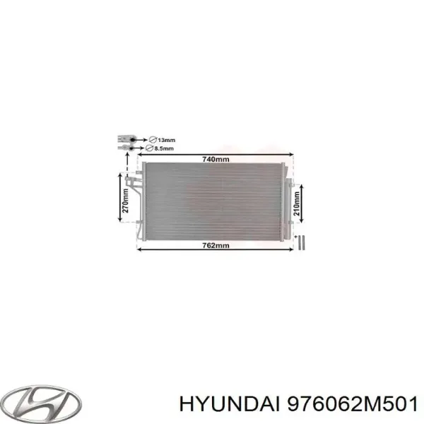 Радиатор кондиционера 976062M501 Hyundai/Kia