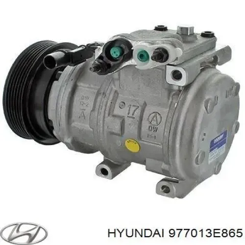 Компрессор кондиционера 977013E865 Hyundai/Kia