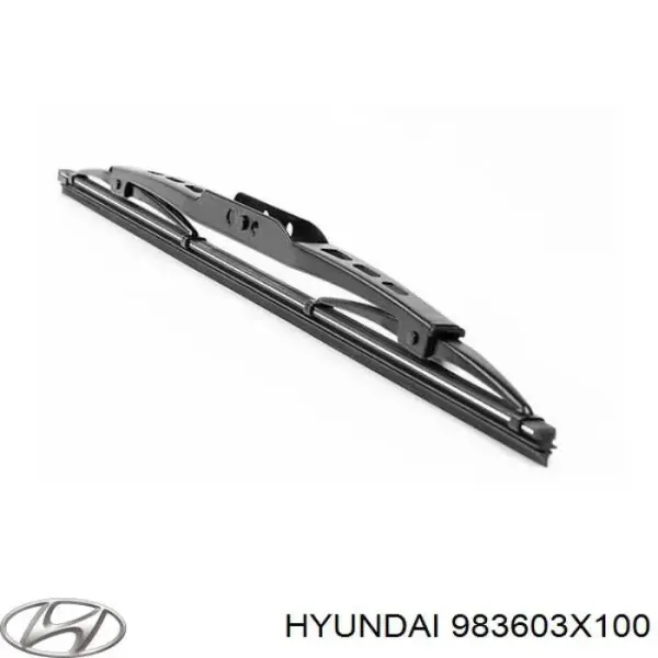 Щетка-дворник лобового стекла пассажирская 983603X100 Hyundai/Kia