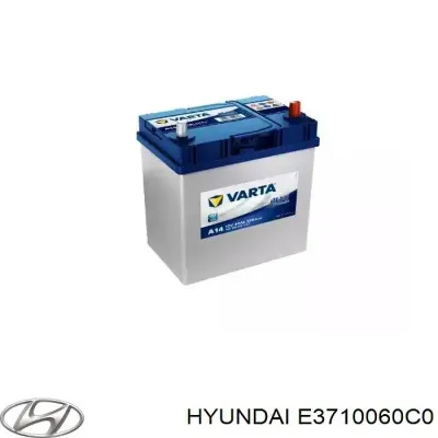 Авто акумулятор Х'юндей 60 А/г (E3710060C0)