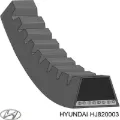 Ремень генератора HYUNDAI HJ820003