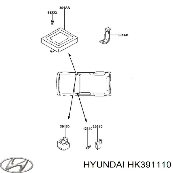 Мозги двигателя на Hyundai Galloper  JK