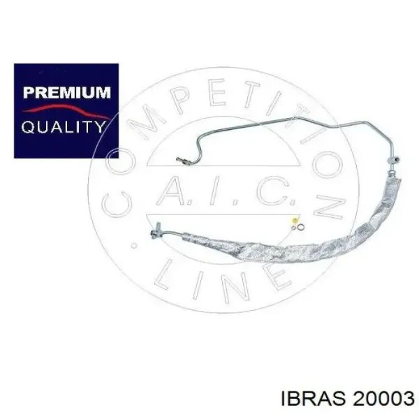 Патрубок радиатора 20003 Ibras
