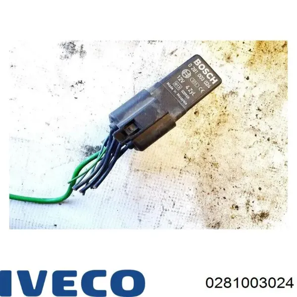 Реле свечей накала 0281003024 Iveco