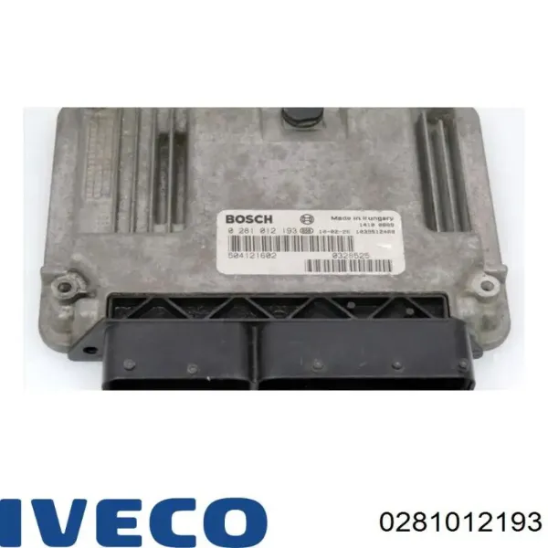 Блок управления двигателем 0281012193 Iveco