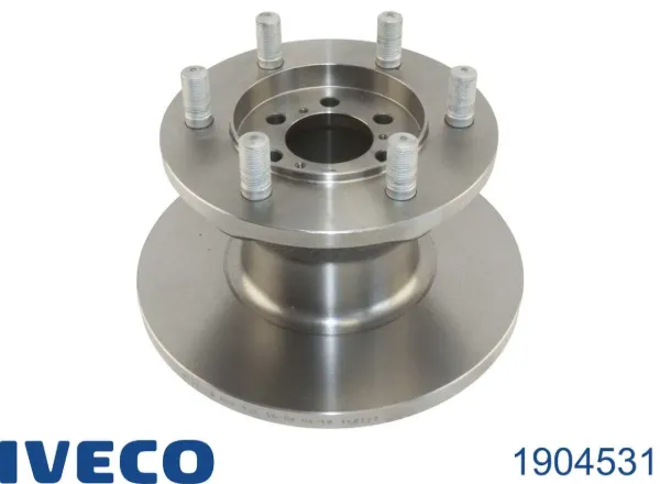 Передние тормозные диски 1904531 Iveco