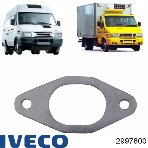 Прокладка коллектора 2997800 Iveco