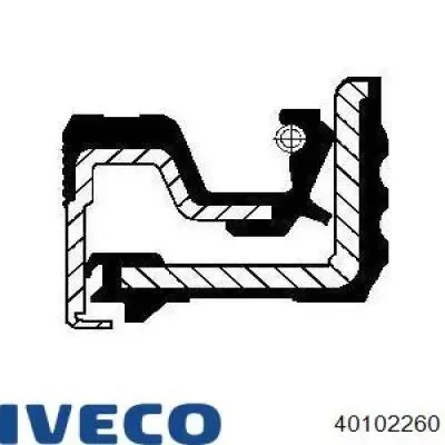 Сальник хвостовика 40102260 Iveco