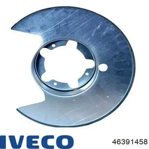 Защита тормозного диска заднего левая 46391458 Iveco
