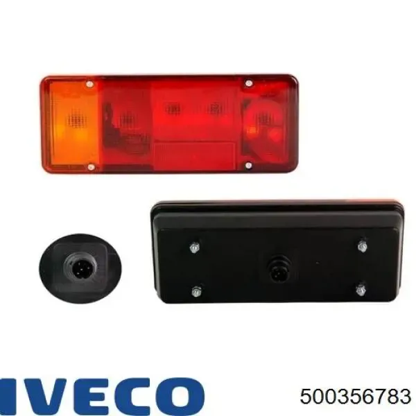 Фонарь задний левый 500356783 Iveco