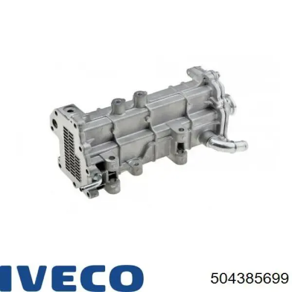 Радиатор системы EGR 504377416 Iveco
