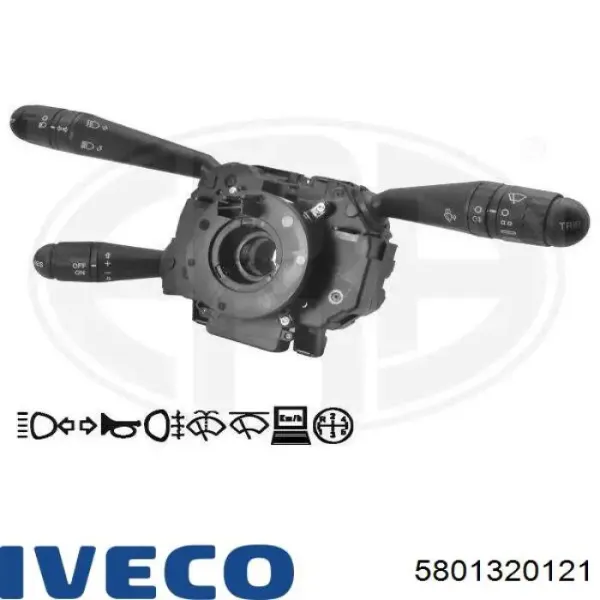 Левый подрулевой переключатель 5801320121 Iveco