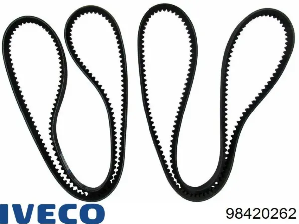 Ремень генератора 98420262 Iveco
