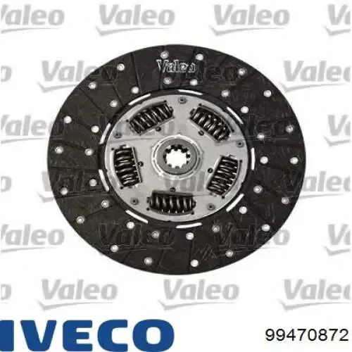 Диск сцепления ведомый на Iveco Daily I-II 
