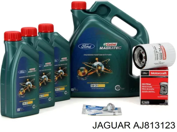 Пробка поддона двигателя AJ813123 Jaguar