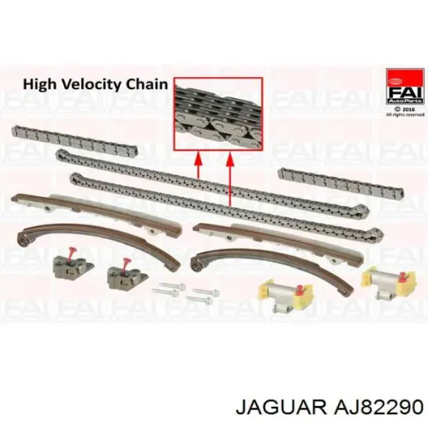 Цепь ГРМ верхняя AJ82290 Jaguar