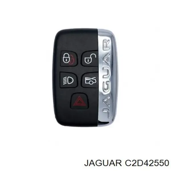 Ключ замка зажигания C2D51457 Jaguar