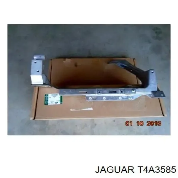Суппорт радиатора левый (монтажная панель крепления фар) T4A3585 Jaguar