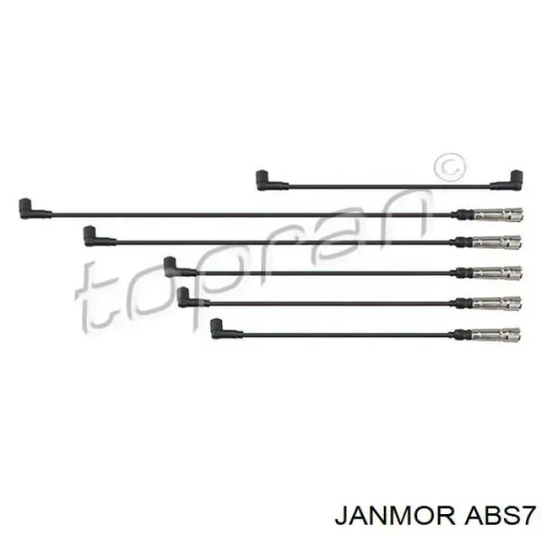 Высоковольтные провода ABS7 Janmor