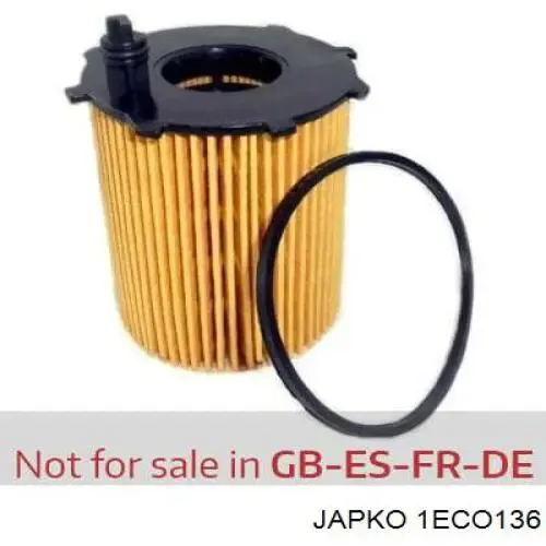 Масляный фильтр 1ECO136 Japko