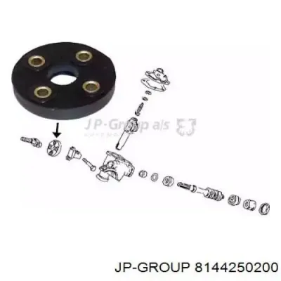 Муфта рулевого кардана JP GROUP 8144250200