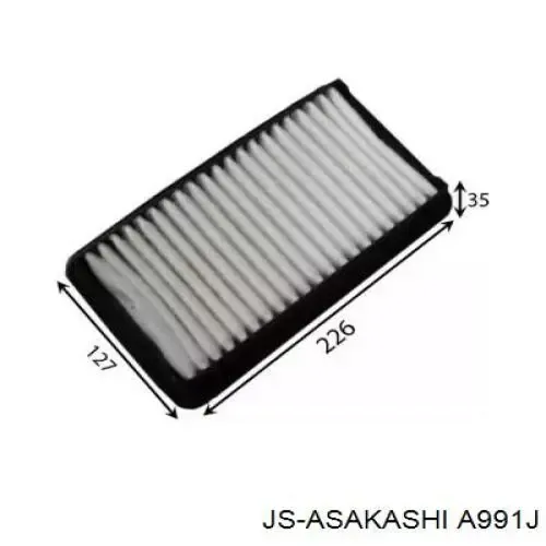 Воздушный фильтр A991J JS Asakashi
