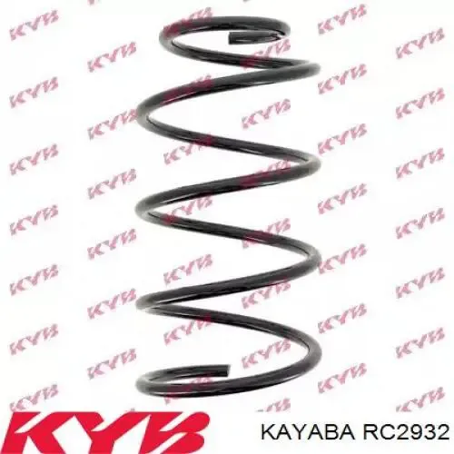 Пружина амортизатора передняя Kayaba RC2932 цена, от