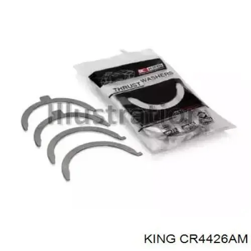 Вкладыши шатунные CR4426AM King