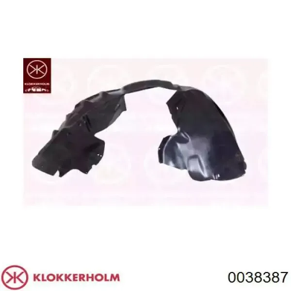 Подкрылок передний левый на Audi A5 Sportback 8TA