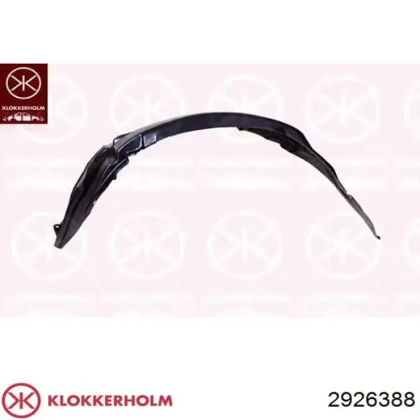 Подкрыльник переднего крыла, правый на Honda Accord VII CL, CM