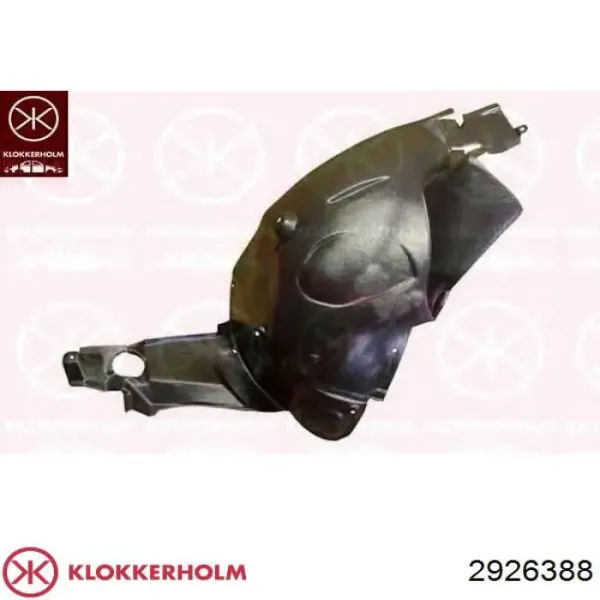 Правый подкрылок переднего крыла Honda Accord VII седан (CL, CM) (2003 - 2008) цена, от