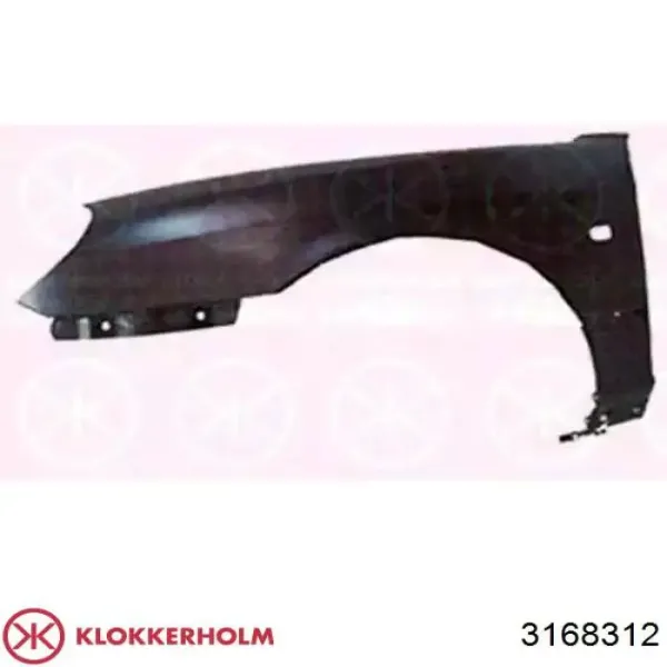 Крыло переднее правое Hyundai Sonata IV