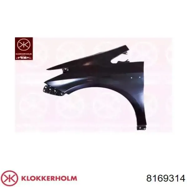 Боковая часть передняя правая на Toyota Prius  ZVW30