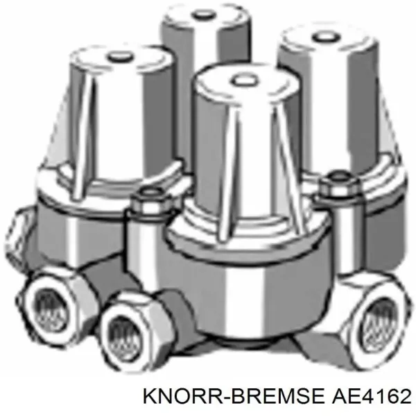 Клапан ограничения давления пневмосистемы AE4162 Knorr-bremse