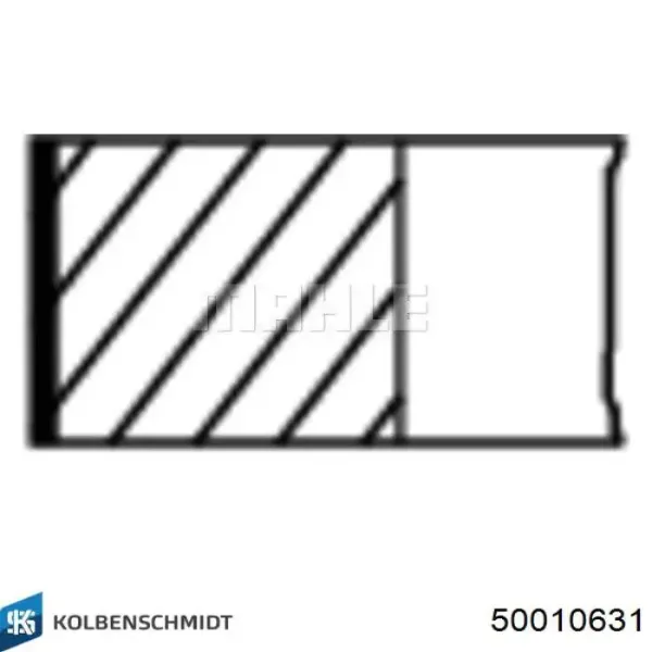 Кольца поршневые 9109805000 Yenmak