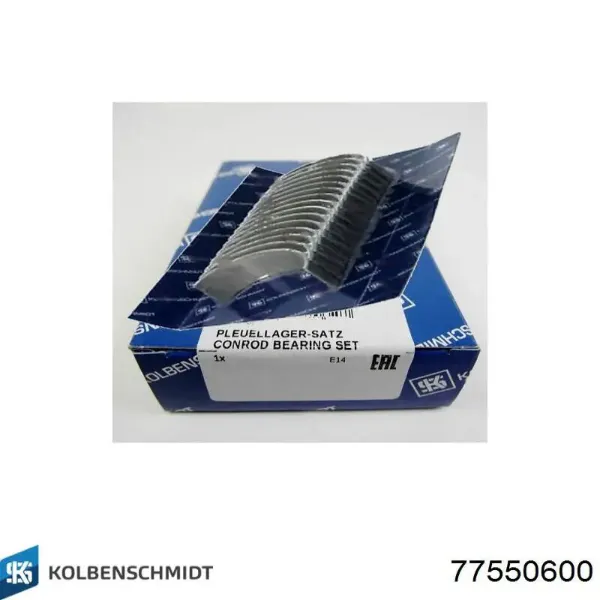 Вкладыши шатунные 77550600 Kolbenschmidt