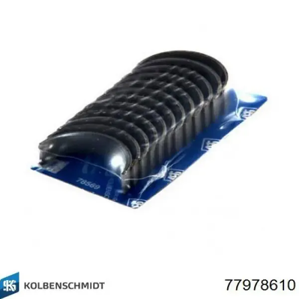 Вкладыши коленвала коренные, комплект, 1-й ремонт (+0,25) H12946025 Glyco