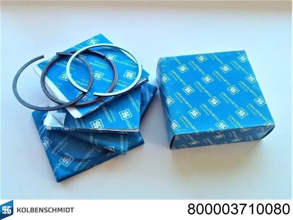 Кольца поршневые на 1 цилиндр, 3-й ремонт (+0,75) 800003710080 Kolbenschmidt