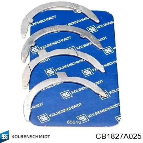 Вкладыши шатунные, 1-й ремонт CB1827A025 Kolbenschmidt